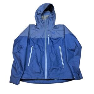 The North Face DryVent Jacket Womens Small Blue Hooded Waterproof Rain‎